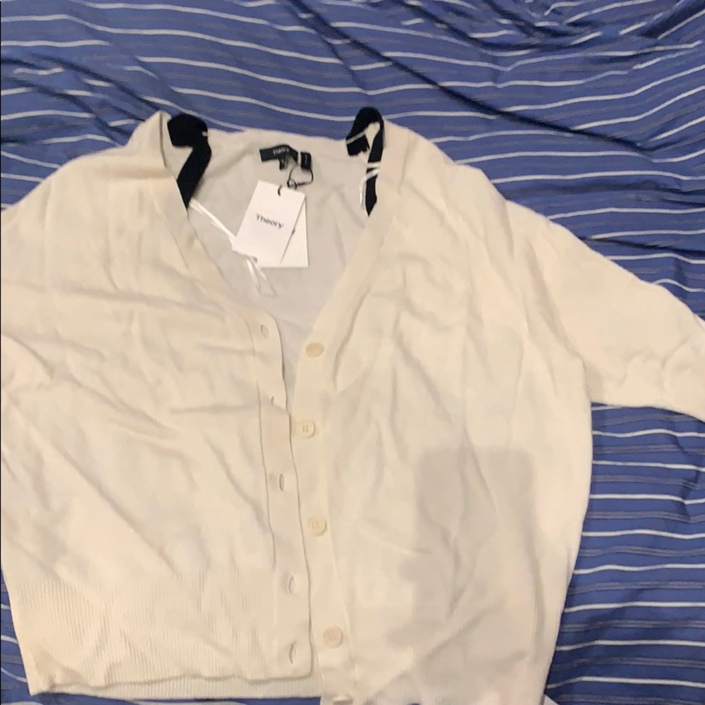 THEORY 100% cashmere cardigan